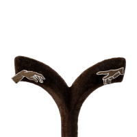 گوشواره چوبی طرح آفرینش