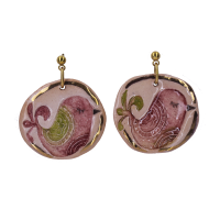 گوشواره سرامیکی طرح مرغک