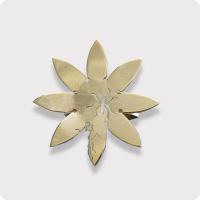 انگشتر برنجی طرح ردپای مورچه